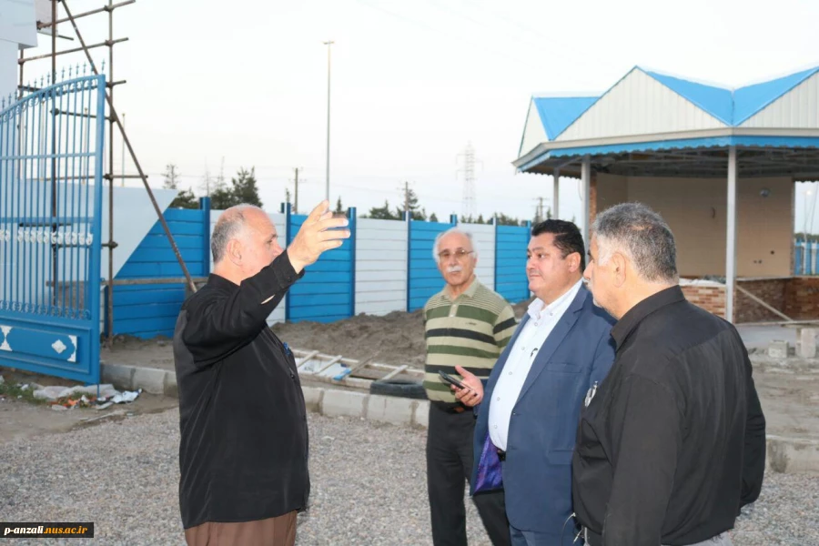 بازدید نماینده محترم شهرستان بندر انزلی جناب آقای مهندس حسن خسته بند،از پروژه های مختلف در دست اجرای آموزشکده فنی شهید خدادادی بندرانزلی 20