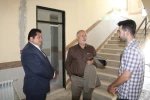 بازدید نماینده محترم شهرستان بندر انزلی جناب آقای مهندس حسن خسته بند از پروژه  در حال تکمیل ساختمان جدید آموزشکده واقع در طالب آباد بندر انزلی  7