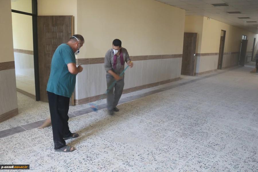 بازدید ریاست محترم مرکز از روند آماده سازیساختمان جدید طالب آباد بندر انزلی 3