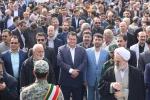شرکت در راهپیمایی بزرگ 13 آبان با حضور ریاست ، کارکنان و دانشجویان مرکز 3