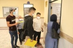 بازدید ریاست محترم آموزشکده و معاونت آموزشی و هیئت همراه از روند ثبت نام حضوری دانشجویان جدیدالورود 1400-1399 در مورخ 23/07/99 8