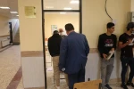 بازدید ریاست محترم آموزشکده و معاونت آموزشی و هیئت همراه از روند ثبت نام حضوری دانشجویان جدیدالورود 1400-1399 در مورخ 23/07/99 12