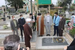 مراسم زنگ استکبار ستیزی و گلباران شهداء به مناسبت سیزده آبان 1400(14000812) 9