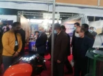 حضور استاندار گیلان در نمایشگاه گیلان و توضیحات مهندس اکبری و مهندس پورنوروز از موتورسیکلت برقی آموزشکده انزلی 3