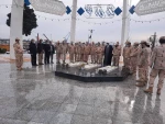 مراسم سالروز دوازده بهمن 1400 و گلزیزان مزار شهدای گمنام و رژه ناوگان نیروی دریایی 5