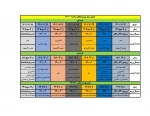 جدول زمان بندی انتخاب واحد1-1401 2