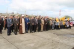 شرکت همکاران آموزشکده فنی و حرفه ای بندر انزلی در گردهمایی حمایت از کودکان مظلوم غزه در شهرستان بندر انزلی 4