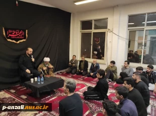 برگزاری مراسم عزاداری شهادت صدیقه طاهره حضرت زهرا(س)در خوابگاه آموزشکده ملی مهارت بندر انزلی 4
