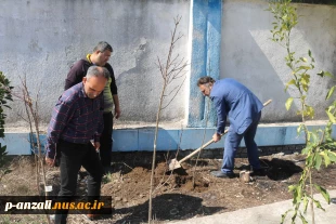 آیین نکو داشت هفته منابع طبیعی و روز درختکاری درآموزشکده ملی مهارت پسران بندر انزلی (شهید خدادادی) 4