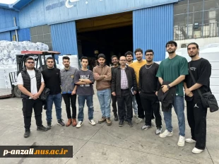 بازدید علمی  دانشجویان  رشته الکتروتکنیک  از شرکت تولیدی صنعتی خزر منبع بندر انزلی
 4