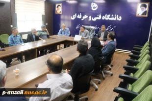 مراسم گرامی داشت هفته معلم و  تقدیر از سرآمدان آموزشی در آموزشکده ملی  مهارت بندر انزلی
 2