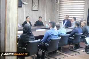 جلسه شورای اداری با حضور آقای دکتر سعید رحمت زاده نماینده معین شهرستان بندر انزلیدر مجلس شورای اسالمی همزمان با هفته آموزش و گرامیداشت روز معلّم 5