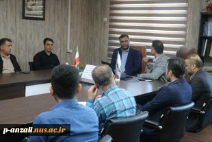 جلسه شورای اداری با حضور آقای دکتر سعید رحمت زاده نماینده معین شهرستان بندر انزلیدر مجلس شورای اسالمی همزمان با هفته آموزش و گرامیداشت روز معلّم 6