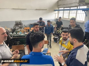 اولین دوره مسابقات تعمیر موتور دیزل دریایی مختص دانشجویان مکانیک موتورهای دریای در آموزشکده ملی مهارت بندر انزلی 4