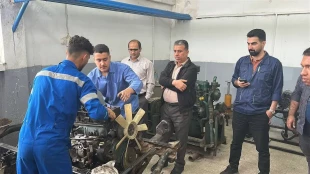 اولین دوره مسابقات تعمیر موتور دیزل دریایی مختص دانشجویان مکانیک موتورهای دریای در آموزشکده ملی مهارت بندر انزلی 6