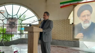 حضور همکاران آموزشکده ملی مهارت بندر انزلی در اولین سالگرد شهدای خدمت در گلزار شهدای بندرانزلی  6