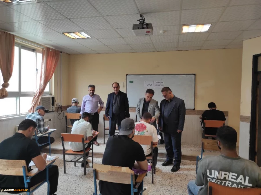 بازدید رییس واحد استانی دانشگاه ملی مهارت  از آموزشکده ملی مهارت بندر انزلی (شهید خدادادی) 4