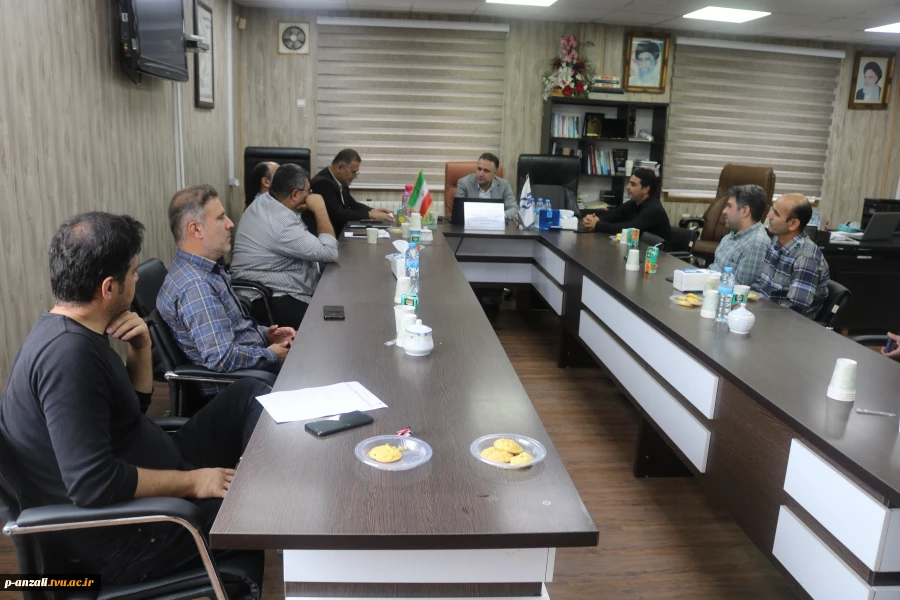 برگزاری جلسه هماهنگی نظارت و ارزیابی عوامل ذیربط سامانه erp در آموزشکده ملی مهارت بندر انزلی 3
