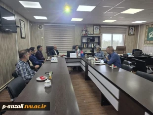 برگزاری جلسه شورای معاونین آموزشکده ملی مهارت بندر انزلی با حضور رییس واحد استانی 4