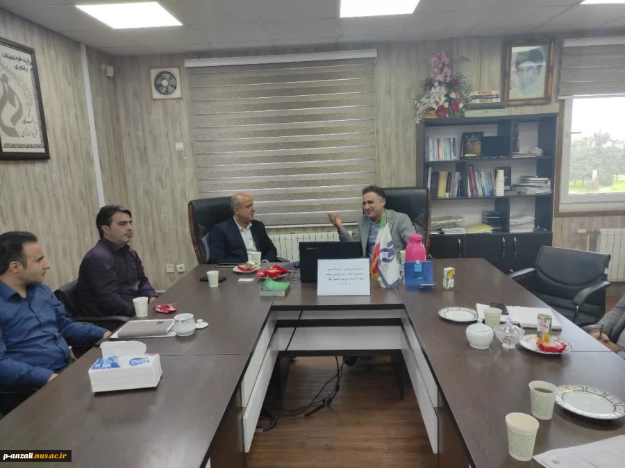 برگزاری جلسه شورای معاونین آموزشکده ملی مهارت بندر انزلی با حضور رییس واحد استانی 5