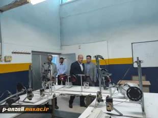 بازدید رییس واحد استانی از کارگاهها ، کلاس ها و خوابگاه آموزشکده ملی مهارت بندر انزلی هم زمان با شروع سال تحصیلی جدید 3