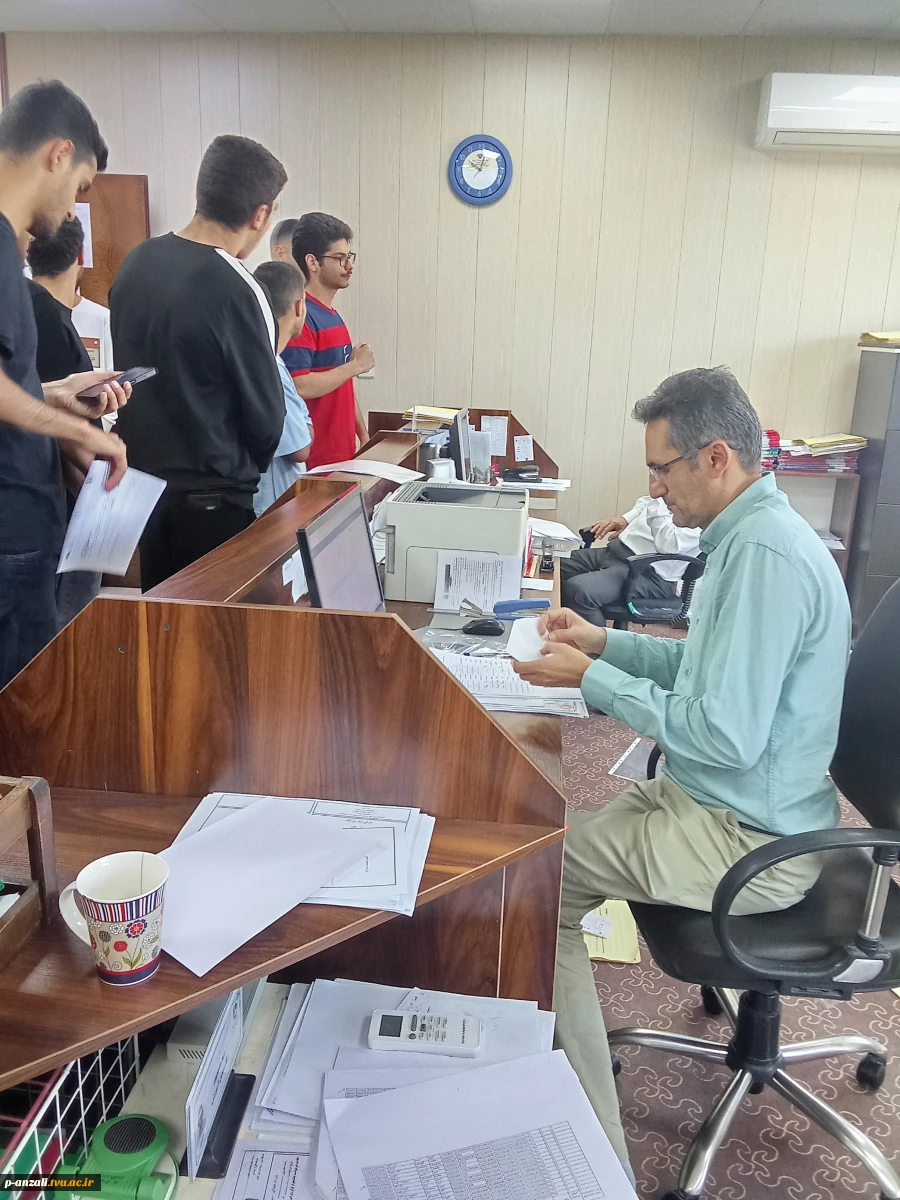 روند ثبت نام دانشجویان نو ورود کاردانی و کارشناسی سال 1404 آموزشکده ملی مهارت بندر انزلی (شهید خدادادی) 2