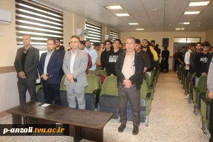 جلسه توجیهی دانشجویان نو ورود رشته های ناوبری ، مکانیک موتور دریایی، الکتروتکنیک ، ساخت و تولیئد و کامپیوتر در  آموزشکده ملی مهارت پسران بندر انزلی (شهید خدادادی) 6