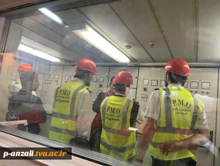 بازدید علمی دانشجویان کاردانی مکانیک موتورهای دریایی از لایروب هاپر ساکشن یاسین در مجتمع بندر انزلی 5