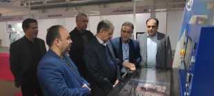 بازدید رئیس دانشگاه ملی مهارت از غرفه بهین تدبیر کادوس
 2