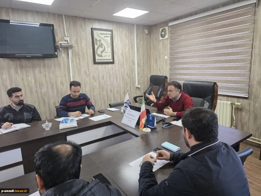 برگزاری جلسه شورای مدیران گروه در آموزشکده ملی مهارت بندر انزلی (شهید خدادادی) 5