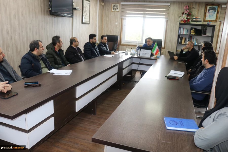 جلسه کارگروه امتحانات مجازی  نیم سال اول 1405-1404 در آموزشکده ملی مهارت بندر انزلی 4