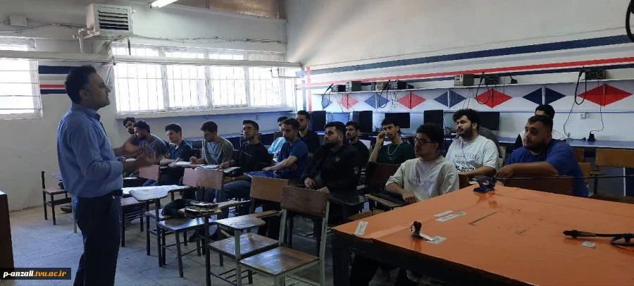 برگزاری کلاسهای کارگاهی در آموزشکده ملی مهارت پسران بندر انزلی
 2