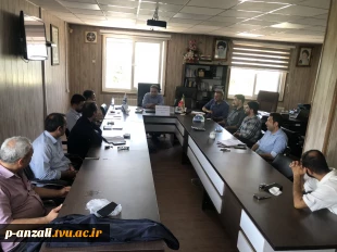 برگزاری جلسه شورای مدیران گروه در آموزشکده ملی مهارت بندر انزلی (شهید خدادادی) 4