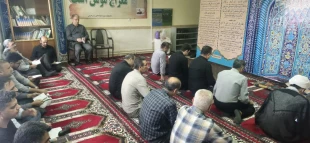 برگزاری مراسم پرفیض زیارت عاشورا به مناسبت گرامیداشت قائد شهید امت، امام خامنه‌ای 5